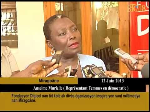 Fondasyon Digicel nan tèt kole ak divès òganizasyon inogire yon sant miltimedya nan Miragoane