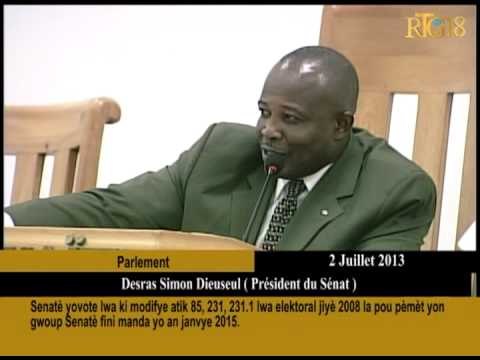 Senatè yo vote lwa ki modifye atik 85,231,231,1 lwa elektoral jiyè 2008 la