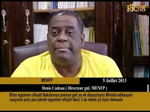 Bilan egzamen ofisyèl Bakaloreya premyè pati yo