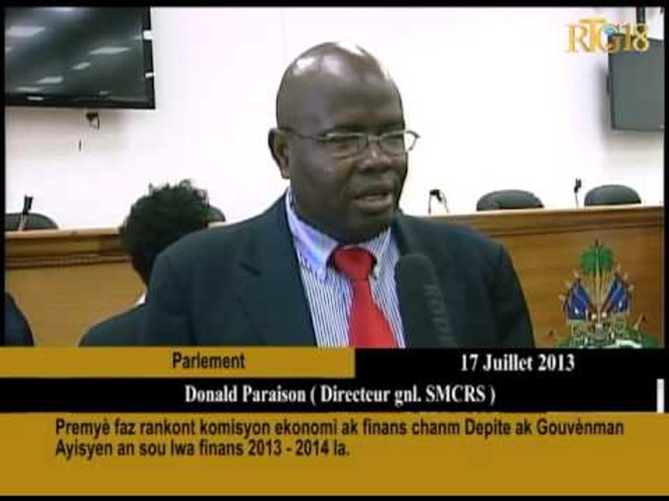 Premye faz rankont komisyon ekonomi ak finans chanm Depite ak Gouvènman Ayisyen an