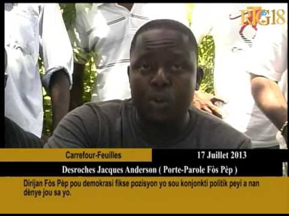 Dirijan Fòs pèp pou demokrasi fikse pozisyon yo sou konjonkti politik peyi a nan dènye jou sa yo