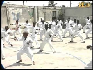 CROIMIN ROBENSON President de la Federation Haïtienne de TANG SOO DO.