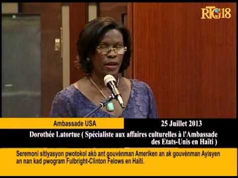 Seremoni siyati yon pwotokòl akò ant Gouvènman Ameriken an ak Gouvènman Ayisyen an