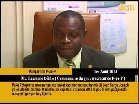 Pakè Pòtoprens anonse nan kad ankèt kap mennen sou lanmò Jij Jean Serge Joseph