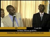Enstalasyon ofisyèl nouvo Direktè jeneral RNH la Harrison Ernest
