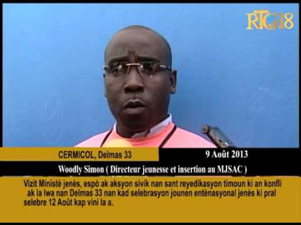 Vizit Ministè jenès, espò ak aksyon sivik nan sant reyedikasyon tiomoun ki an konfli ak la lwa