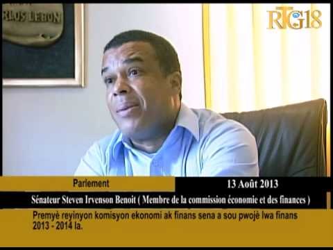 Premyè reyinyon komisyon ekonomi ak finans sena a sou pwojè lwa finans 2013 -2014 la