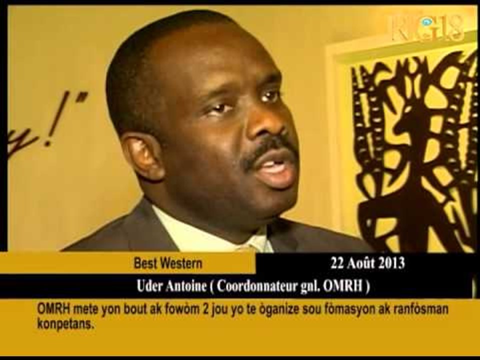 OMRH mete yon bout ak fowòm 2 jou yo te òganize sou fòmasyon ak ranfòsman konpetans