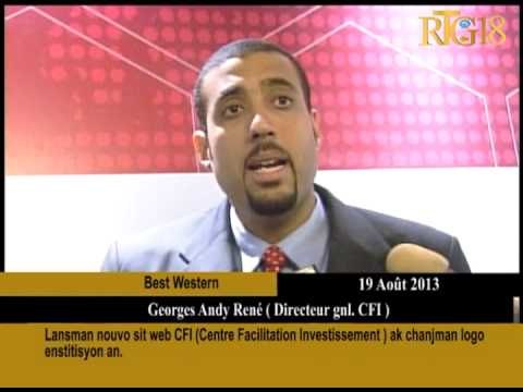 Lansman nouvo sit web CFI Centre facilitation Investissement ak chanjman logo enstitisyon an