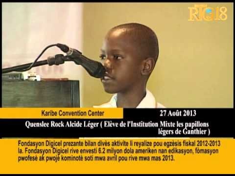 Fondasyon Digicel prezante bilan divès aktivite li reyalize pou egzèsis fiskal 2012 2013 la Fondasy