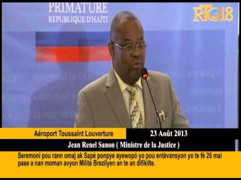 Seremoni pou rann Omaj ak Sapè ponpye ayewopò yo pou entèvansyon yo te fè 26 Mai pase a nan moman Av