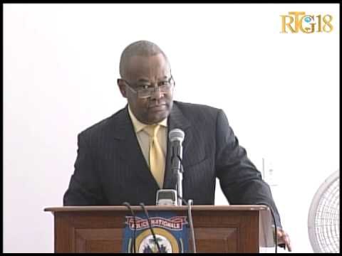 Enstalasyon nouvo Enspektè jeneral an Chèf nan enspeksyon jeneral PNH la Ralph Jean Brice