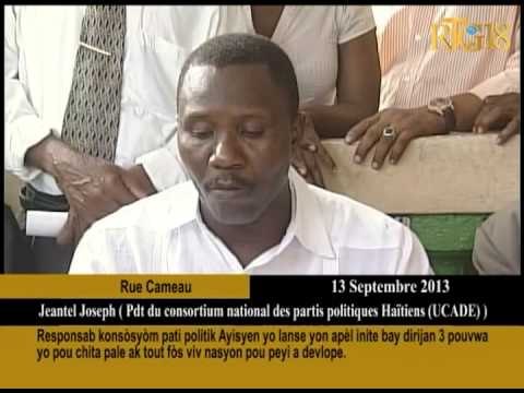 Responsab Konsòsyòm pati politik Ayisyen yo lanse yon apèl inite bay dirijan 3 pouvwa yo pou chita p