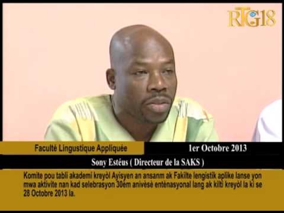 Komite pou tabli akademi kreyòl Ayisyen an ansanm ak Fakilte Lengistik aplike lanse yon mwa aktivite