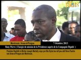 Prezidan Repiblik la Michel Joseph Martelly voye yon Bis Diyite tou nèf pou elèv Nova Paultre nan An