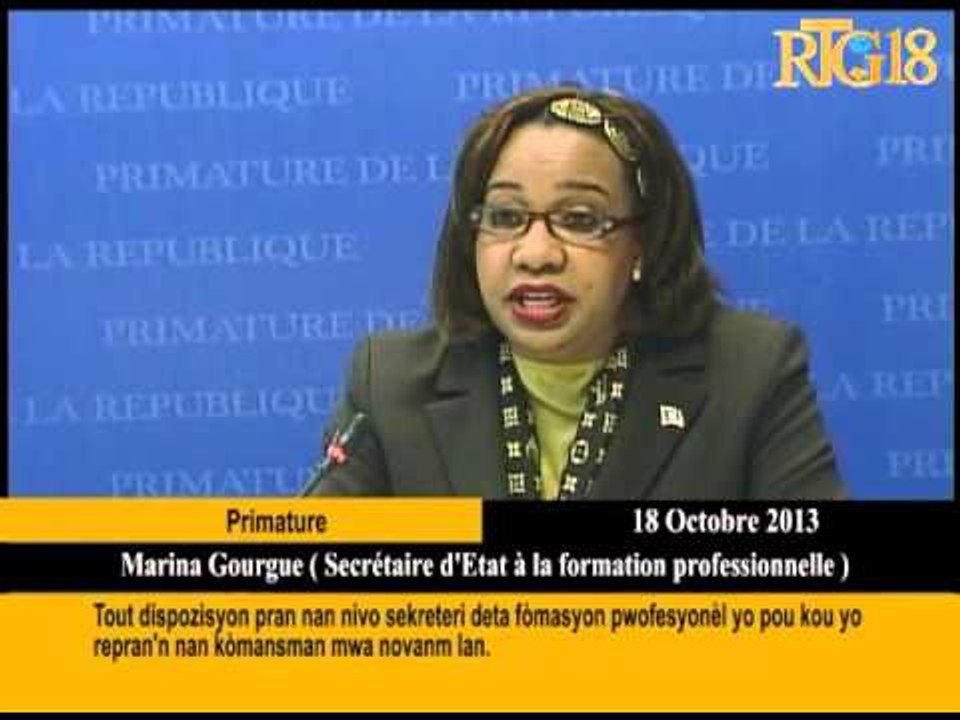 Tout dispozisyon pran nan nivo sekreteri deta fòmasyon pwofesyonèl yo pou kou yo repran'n nan kòmans