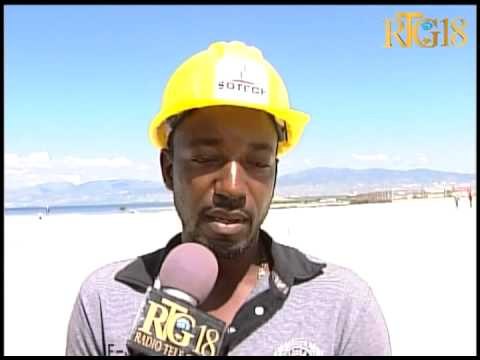 Eta avansman travay enfrastrikti Gouvènman an ap reyalize nan zòn Wharf Jéremie