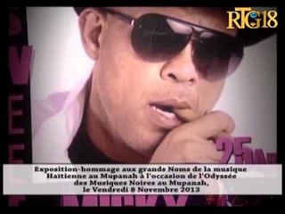 Exposition Hommage aux grands Noms de la Musique Haïtienne au Mupanah à l'Occasion de l'Odyssée des