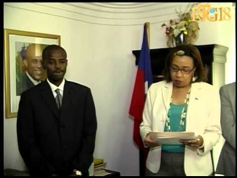 Sekretè deta fòmasyon pwofesyonèl la Marina Gourgue enstale nouvo Direktè jeneral INFP a Mervil Guil