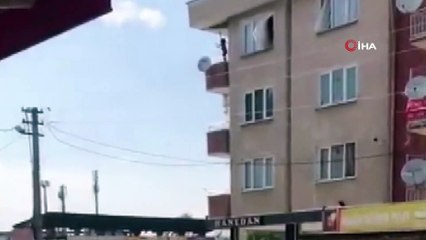 Bursa'da küçük çocuğun balkonda ölümüne oyunu