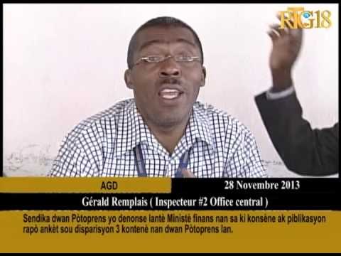 Sendika dwan Pòtoprens yo denonse lantè Ministè finans nan sa ki konsène ak piblikasyon rapò ankèt s