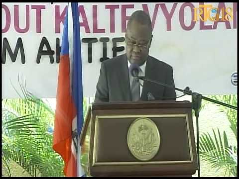 Seremoni inogirasyon biwo lit kont vyolans kap fèt sou fanm ak tifi Ministè kondisyon fanm ak dwa fa