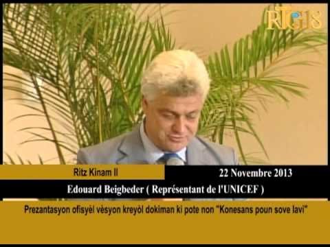 Prezantasyon ofisyèl vèsyon kreyòl dokiman ki pote non ''Konesans pou sove lavi''