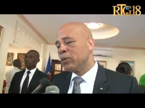 Vizit Premye Minis Laurent Salvador Lamothe Lise Toussaint Louverture ansanm ak lansman ofisyèl trav