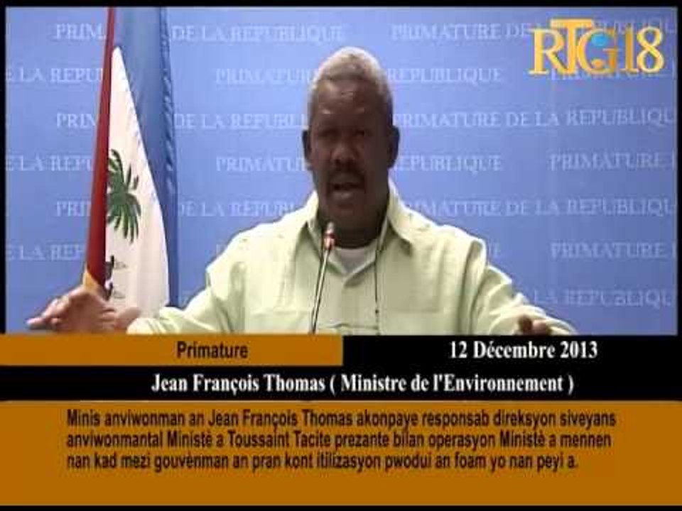 Otorite sanitè yo prezante yon bilan sou prezans kolera a an Ayiti pou mwa Octobre ak Novembre 2013