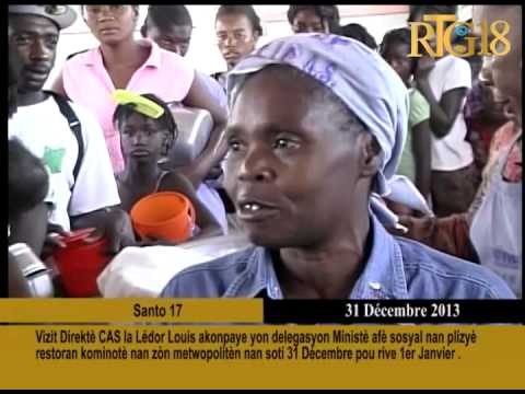 Vizit Direktè C A S la Lédor Louis akonpaye yon delegasyon Ministè afè sosyal nan plizyè restoran ko