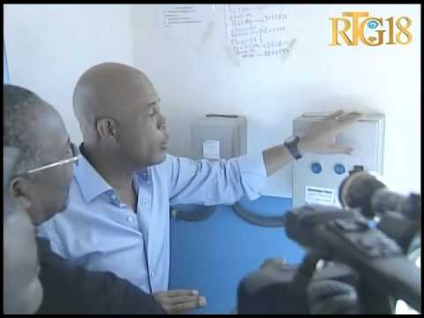 Inogirasyon sistèm adiksyon dlo potab ak yon restoran kominotè nan lokalite Merger ki nan komin Kwad