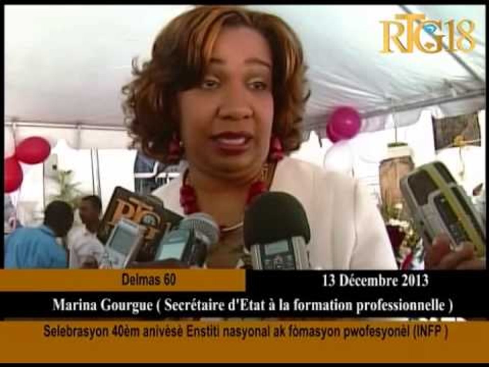 Selebrasyon 40èm anivèsè Enstiti nasyonal ak fòmasyon pwofesyonèl INFP