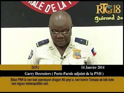 Bilan PNH la nan kad operasyon dragon Nò peyi a, nan komin Tomazo ak kèk kote nan rejyon metwopolitè