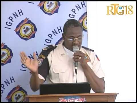 Enspeksyon jeneral PNH la prezante bilan aktivite li mennen pou mwa Janvye a