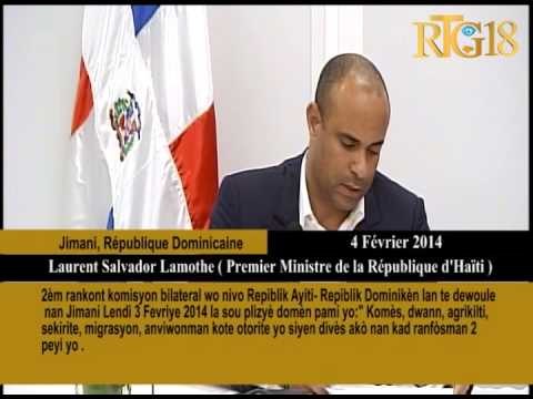 2èm rankont komisyon bilateral wo nivo Repiblik Ayiti Repiblik Dominikèn lan te dewoule nan Jimani L