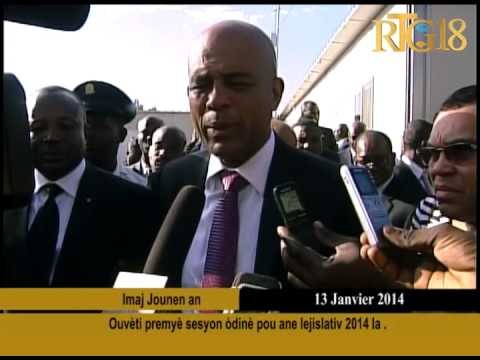 ''Imaj Jounen an'' Ouvèti Premyè sesyon òdinè pou ane lejislativ 2014 la