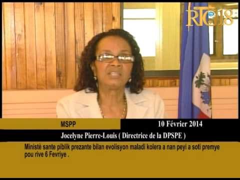 Ministè sante piblik prezante bilan evolisyon maladi kolera a nan peyi a soti premye pou rive 6 Fevr