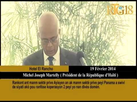 Rankont ant manm sektè prive Ayisyen an ak manm sektè prive peyi Panama a swivi de siyati akò pou r