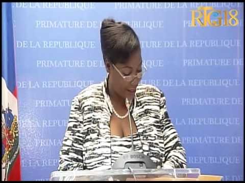 Minis pwomosyon Peyizan yo Marie Minose Félix prezante plan ijans gouvènman an genyen pou zile La Go