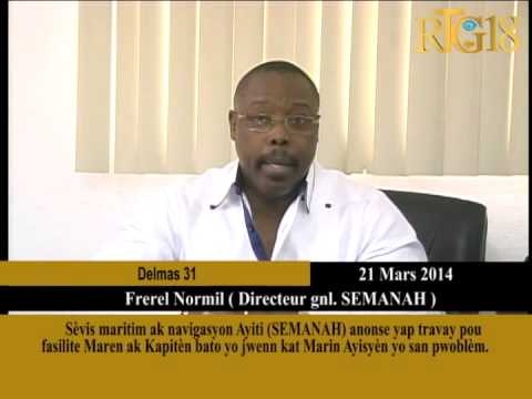 Sèvis Maritim ak Navigasyon Ayiti SEMANAH anonse yap travay pou fasilite Maren ak Kapitèn bato yo jw