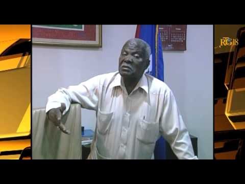 Le Président provisoire du Sénat, Andris Riché plaide en faveur d' un vrai dialogue