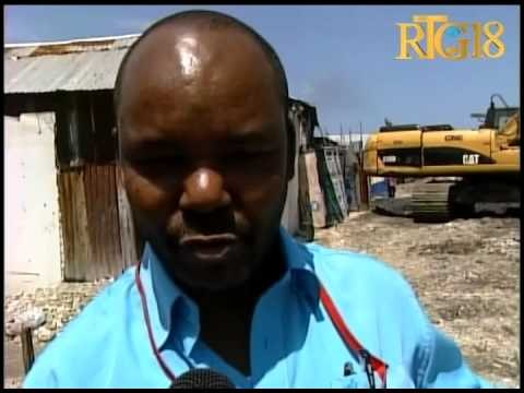 Travay netwayaj nan diferan kanal komin site solèy swit ak lapli kap tonbe nan dènye jou sa yo avi