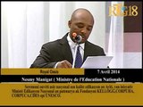 Seremoni ouvèti asiz nasyonal sou kalite edikasyon an Ayiti, yon inisyativ Ministè Edikasyon Nasyona