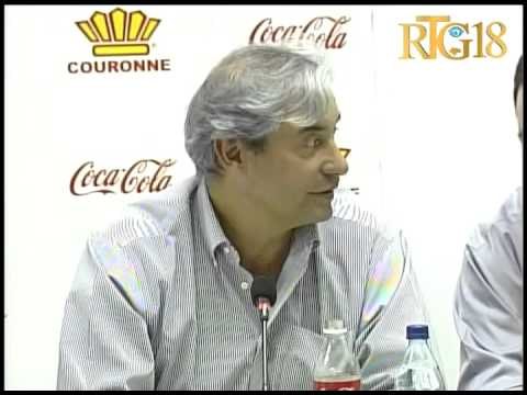 Vizit Premye Minis Laurent Salvador Lamothe nan Brasserie La Couronne nan kad pwomosyon Gouvènman an