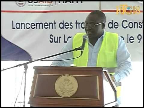 Lansman ofisyèl konstriksyon baraj nan rivyè griz komin Kwadèboukè pou yon montan 8 milyon 400 mil d