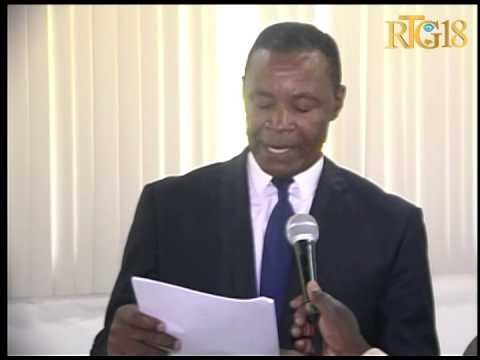 Seremoni prestasyon Sèman 7 sou 9 manm konsèy elektoral pwovizwa a jounen Vandredi 9 Me 2014 la