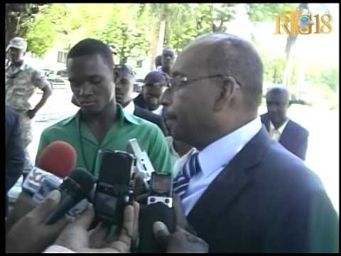 Seremoni prestasyon Sèman 7 sou 9 manm konsèy elektoral pwovizwa a jounen Vandredi 9 Me 2014 la