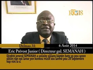 Mr  Eric Prévost Junior   Direktè jeneral SEMANAH