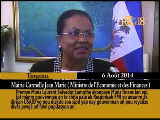 Gouvènmam Ayisyen an chita pale ak responsab USAID yo