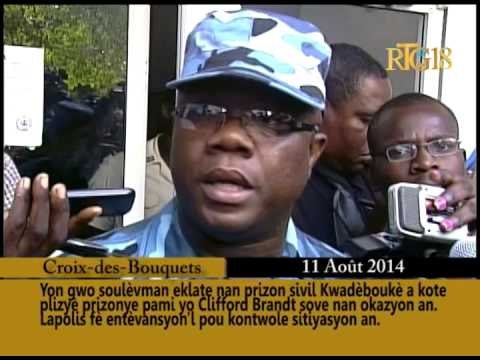 Plizyè prizonye pami yo Clifford Brandt sove nan prizon Kwadèboukè Dimanche 10 Aout